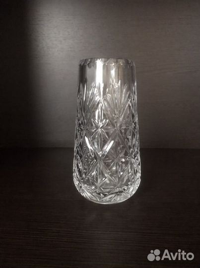 Хрустальная ваза.Маленькая