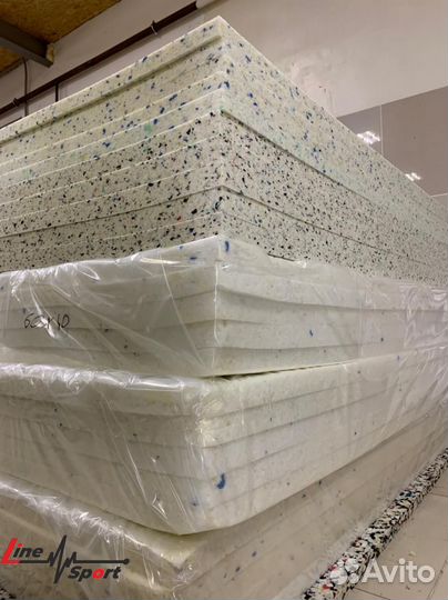 Поролон пвв мат 100кг/м3 гимнастический