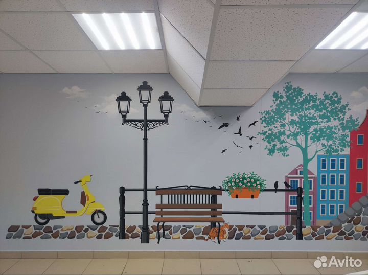 Художник роспись стен