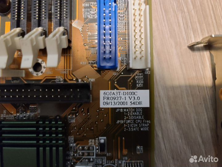 Материнская плата Chaintech 6oja3t s370 tualatin