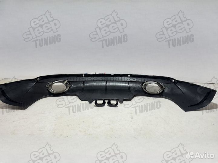 Диффузор Audi Q5 RSQ5 с насадками