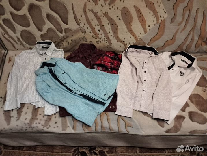 Рубашки для мальчика 132-134р