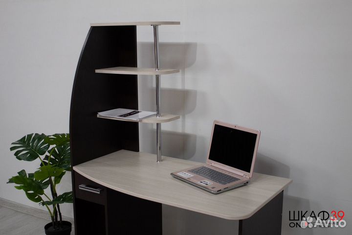 Скай Стол компьютерный венге/лоредо