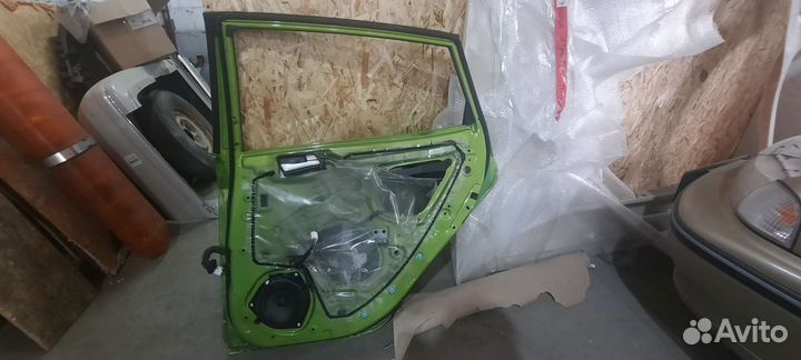 Дверь задняя правая hyundai solaris хэтчбек