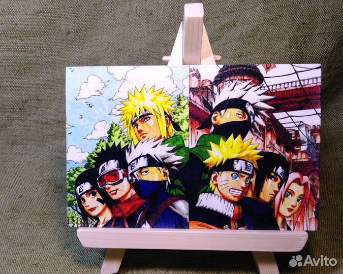 Аниме. Наруто.Настольный мольберт