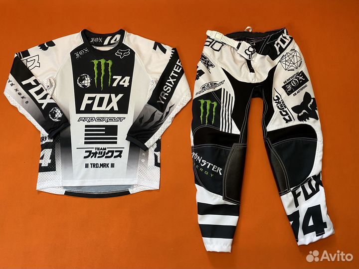 Костюм для мотокросса квадроцикла детский FOX