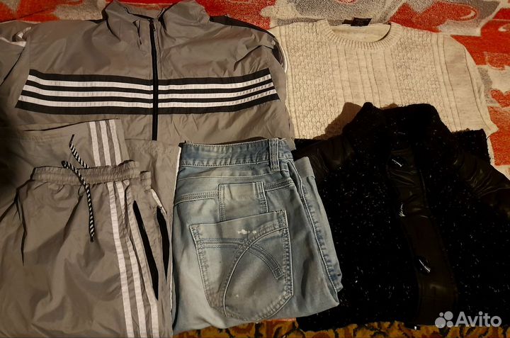 Пакетом мужские вещи 50