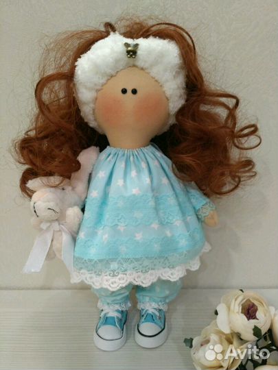 Интерьерная кукла ручной работы
