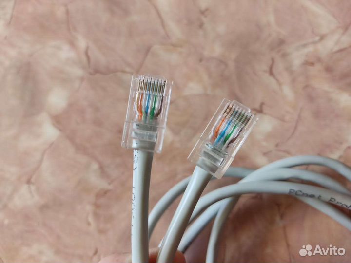 Сетевой кабель патч-корд 8P8C (4 пары) RJ45 1,65м