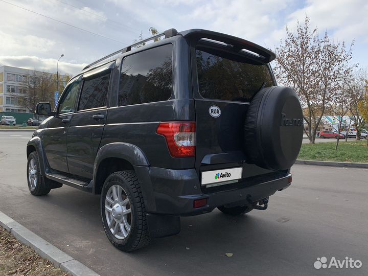 УАЗ Patriot 2.7 МТ, 2018, 64 000 км