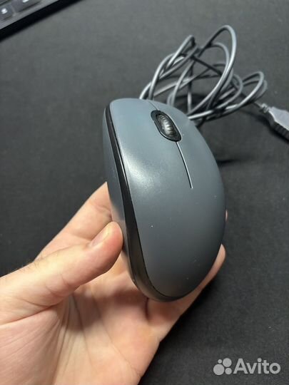 Мышь logitech m100