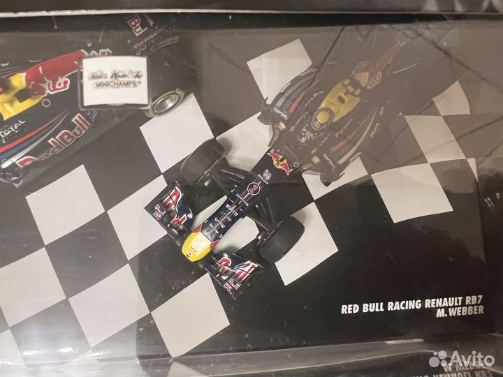 Модель minichamps Red Bull Racinng Renault RB 7