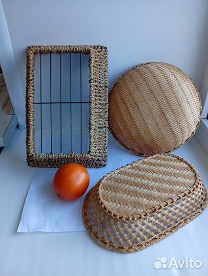 Корзина плетеная
