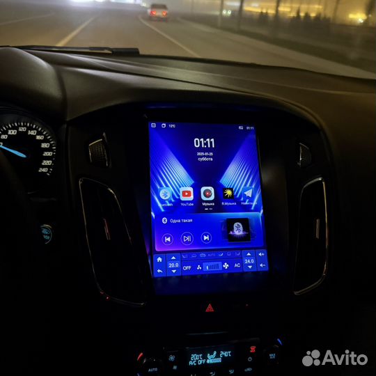 Планшет tesla на форд фокус 3