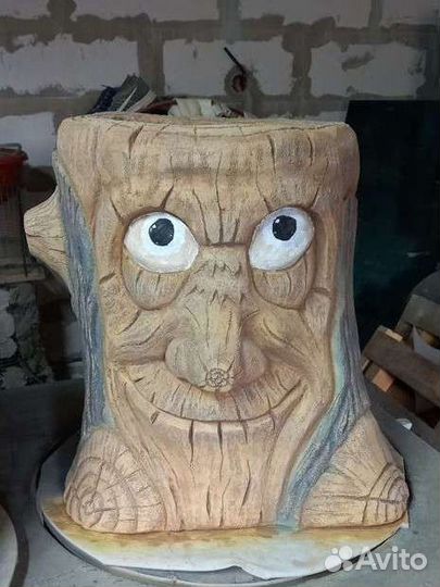 Бетонные вазоны