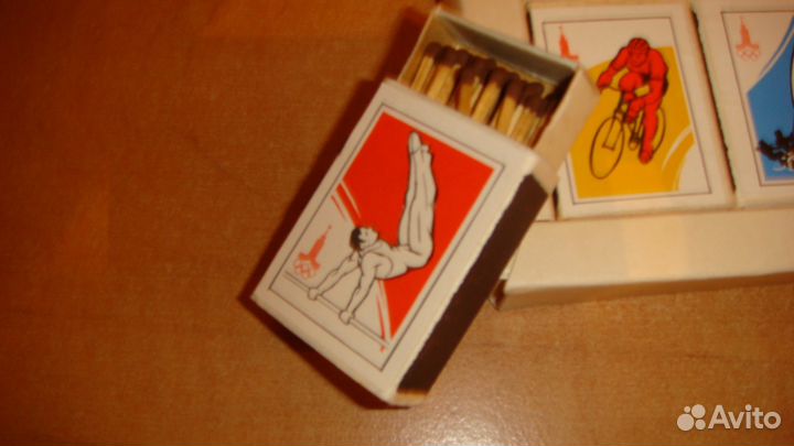 Сувенирный набор спичек Олимпиада-80