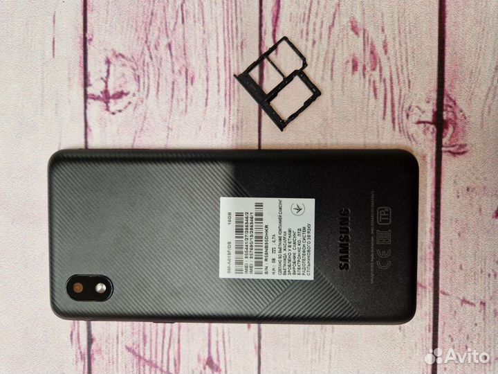Крышка аккумулятора Samsung galaxy A01 core orig