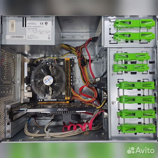 Игровой пк AMD X4 750K, 16GB, HD 5770, SSD+HDD