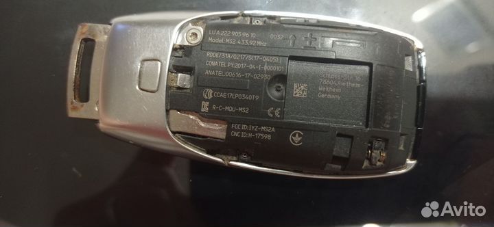 Ключ оригинал Мерседес w213 w222