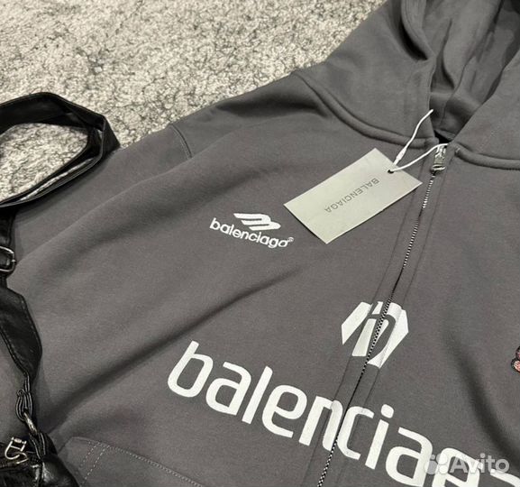 Зип худи balenciaga paris 10