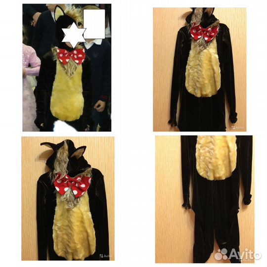 Новогодняя футболка, костюм бурундука, ободок