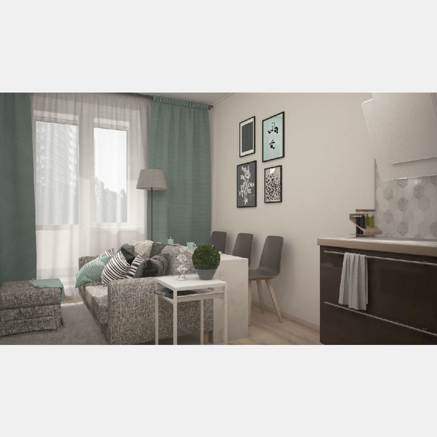 1-к. квартира, 32 м², 10/13 эт.