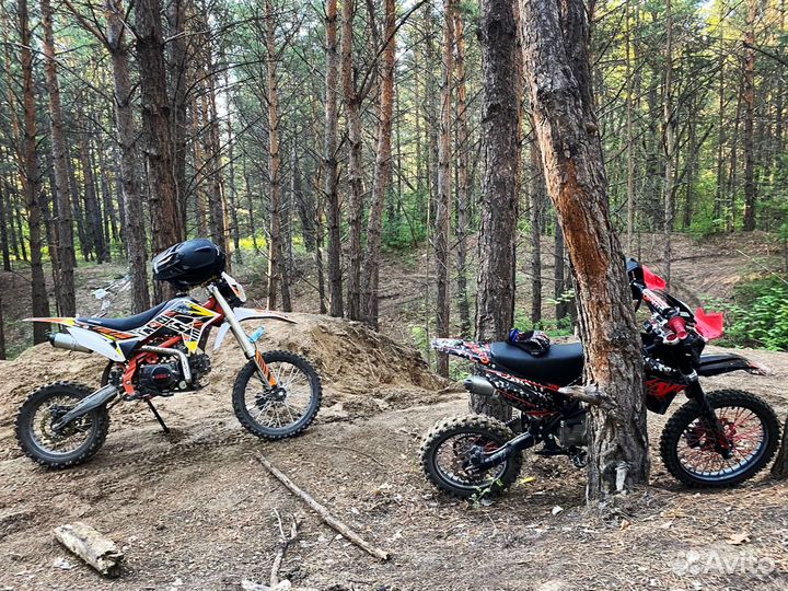 Питбайк kayo basic YX125EM KRZ Rolling Moto