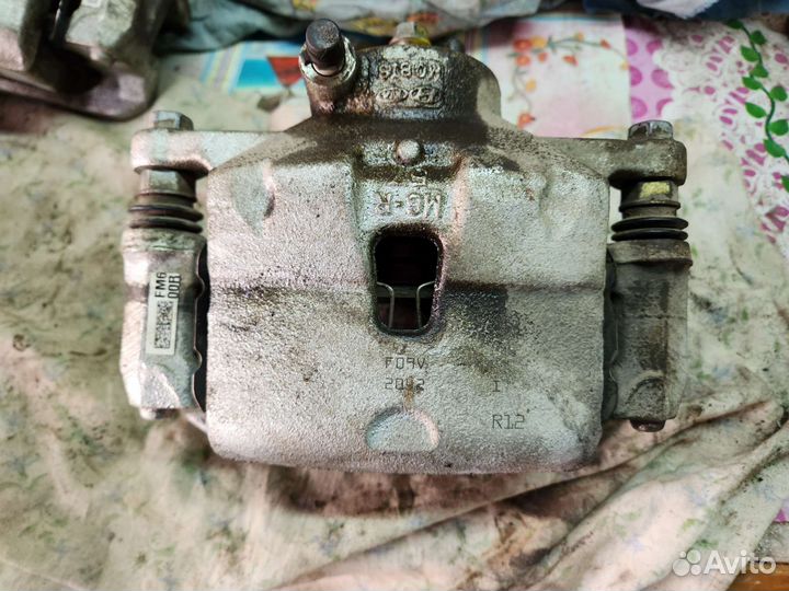 Тормоза передние киа церато-4, 2021г