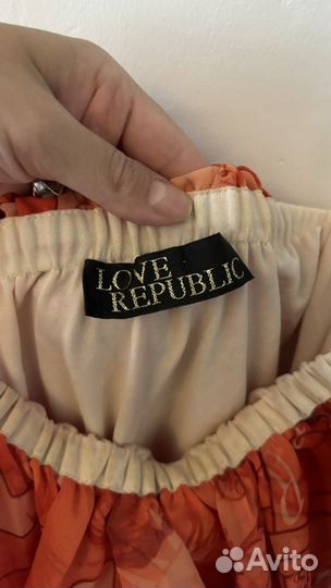 Платье летнее в пол love republic размер М