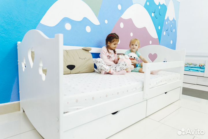 Детская кроватка Софа звездочки