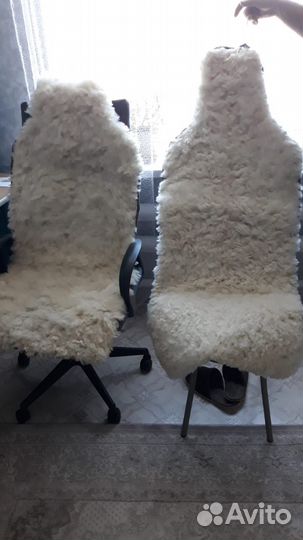 Меховые накидки из овчины на сидения