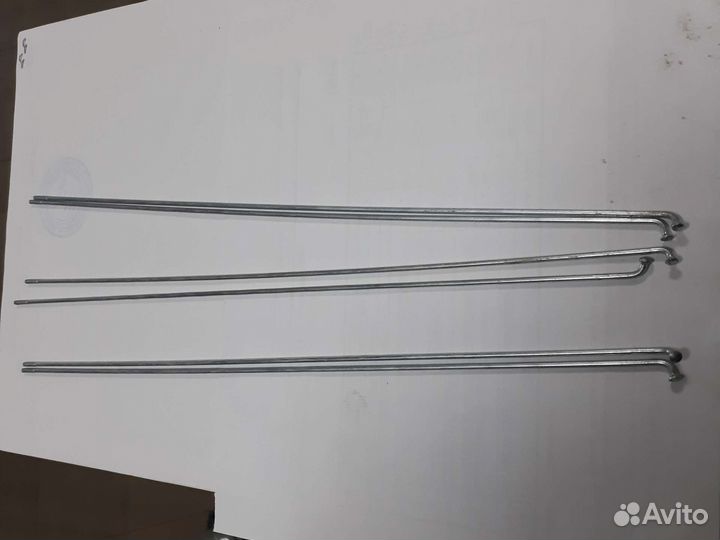 Спицы велосипедные 298 и 282 мм