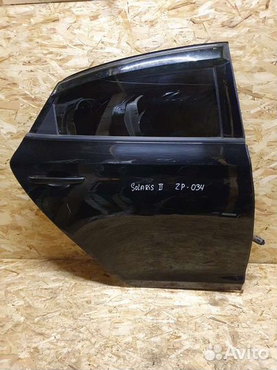 Hyundai Solaris 2 2017 года задняя правая дверь
