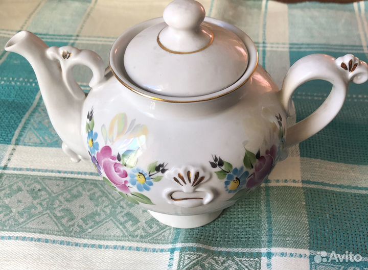 Чайник заварочный фарфоровый