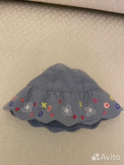 Платье 9-12мес;12-18 мес.Панамка