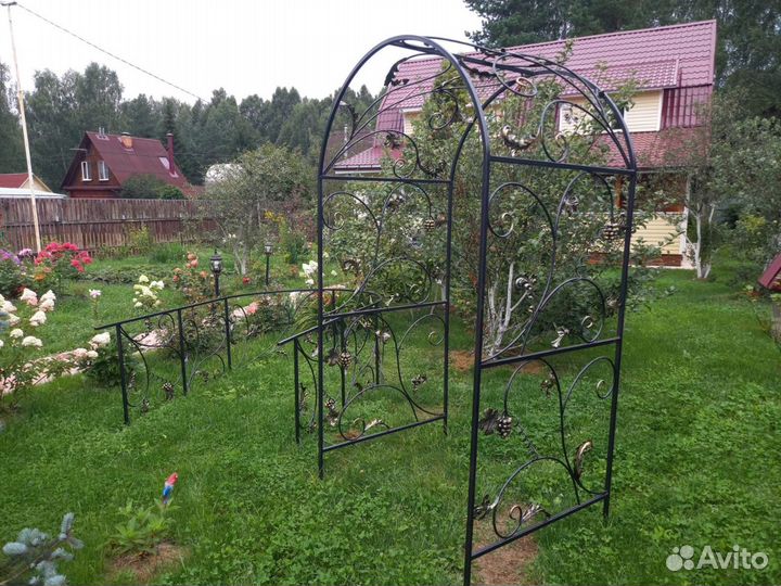 Арка кованая