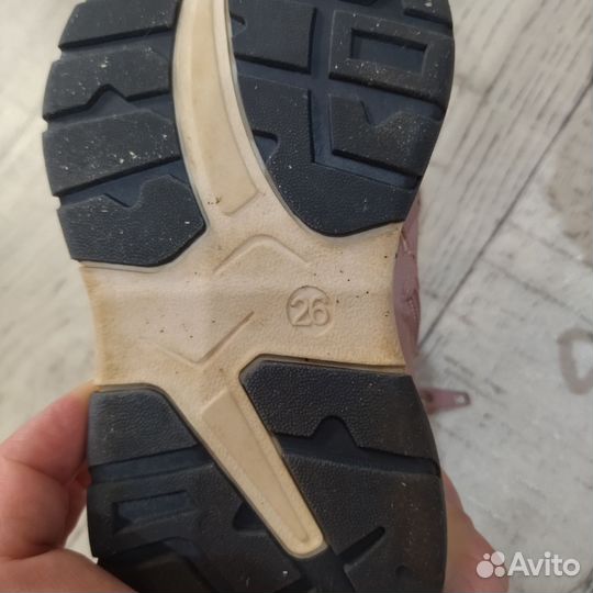 Ботинки демисезонные для девочки 26 размер