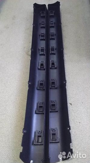 Накладки на пороги на Ниву Шевроле Бертоне Bertone