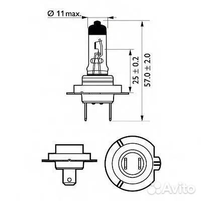 Галогеновые лампы h7