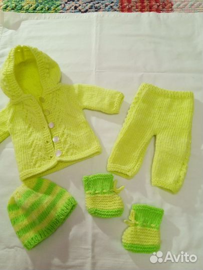 Вязаная одежда для пупсов