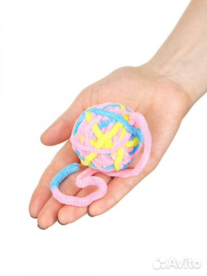 Игрушка клубок для кошки