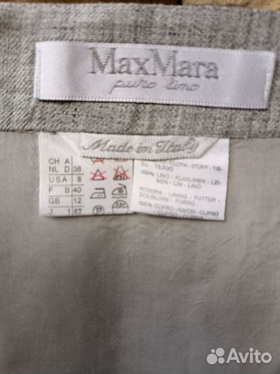 Юбка лëн Max Mara