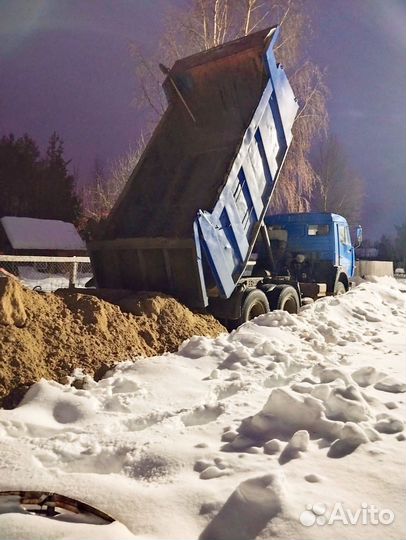 Песок щебень доставка