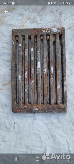 Плита чугунная для печи