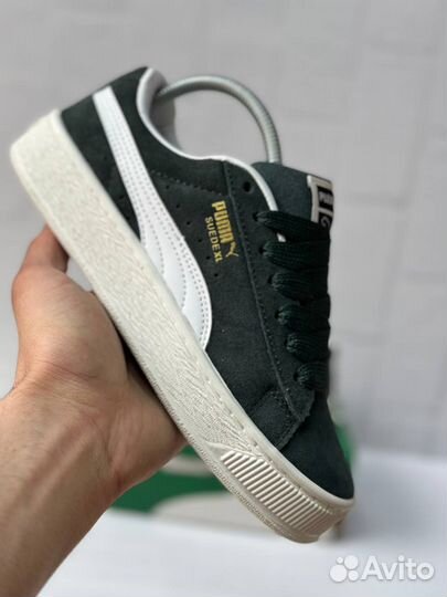 Кроссовки Puma Suede XL Green Дутыши