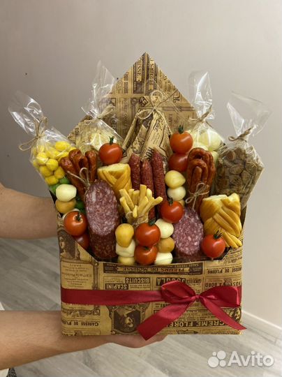 Съедобные букеты (конверты) на праздник