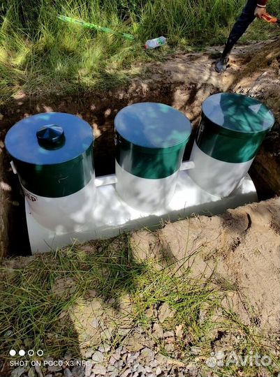 Септик под ключ без откачки - канализация