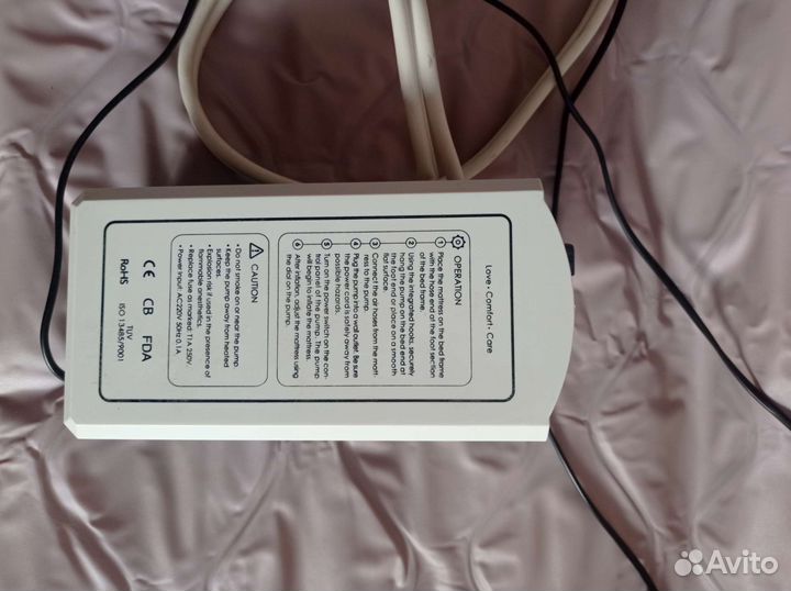 Компрессор и противопролежневый матрас