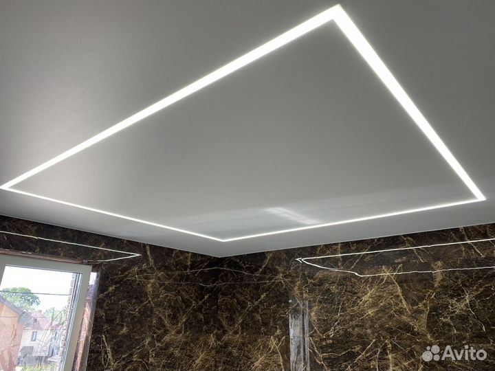 Натяжные потолки