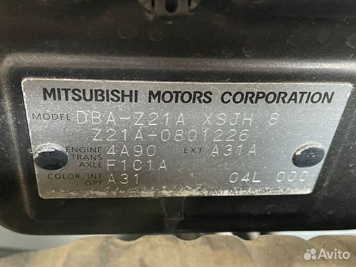 Фара левая Mitsubishi Colt Z21A